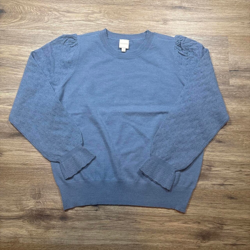 Zac Rachel Blue Sweater‎ B 6 Cd
